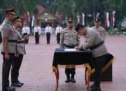Kapolda Sumut Pimpin Sertijab Kapolres Labusel Dan PJU Polda, Tekankan Inovasi dan Peningkatan Kinerja