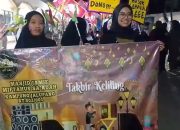 Warga Jalupang Sambut Hari Raya Idul Fitri 1446 H Dengan Pawai Obor Keliling Kampung