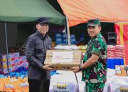 Pemprov Lampung dan Brigif 4 MAR/BS Salurkan Bantuan Kemanusiaan untuk Korban Gempa Myanmar