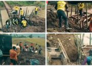 Tanah Longsor di Subang: Jembatan Ambruk, Tim BPBD Turun Tangan