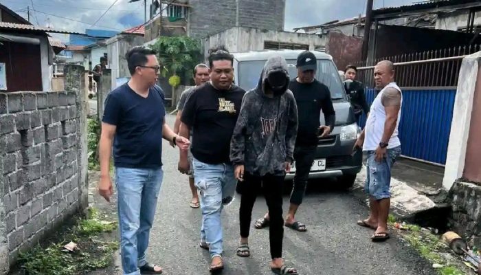 Kurang Dari 8 Jam! Polisi Tangkap Tersangka Pembunuhan di Kompleks Sarikalapa Bitung