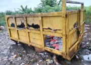 Warga Griya Nuasa Menggala Keluhkan Kondisi Bak Kontainer Sampah yang Rusak