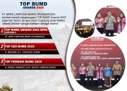 Bupati Parosil Mabsus Ucapkan Selamat Atas TOP BUMD Awards Bintang 5 yang Diraih PT. BPRS Lambar