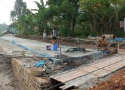 Pemerintah Desa Suka Menanti Bangun Gorong-Gorong dengan Dana Desa Tahap 1 Tahun 2025