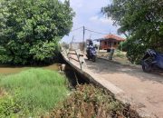 Jembatan Menuju Tambak di Desa Langensari Terancam Putus, Petambak Minta Perbaikan Segera
