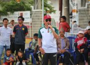 Parosil Mabsus Resmi Tutup Turnamen Sepak Bola Peratin Cup Ke-12 Pekon Pura Jaya