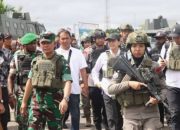 Menkeu dan Menhan Kunjungi Kantong OPM di Nduga, Dikawal Ketat oleh TNI-Polri