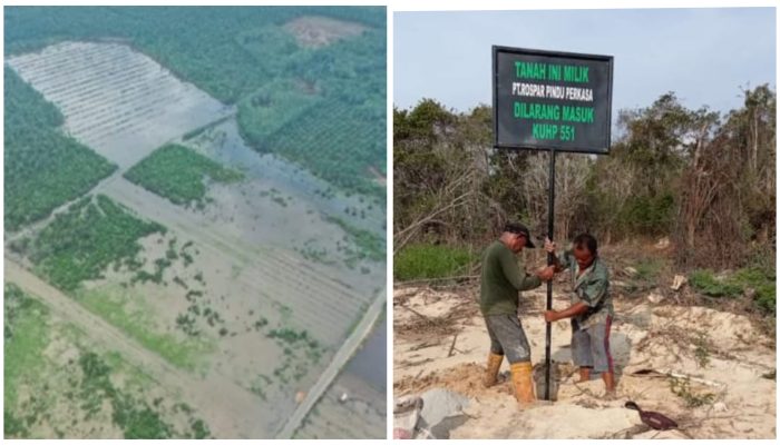 Warga Dikejutkan Pemasangan Plang Kepemilikan Sepihak oleh Perusahaan di 100 Hektar Lahan Milik Mereka