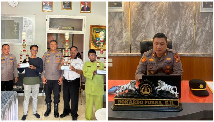 Kepenghuluan Pasir Putih Raih Juara 1 Lomba Gapura Indah HUT RI ke-80 yang Digelar Polsek Bagan Sinembah