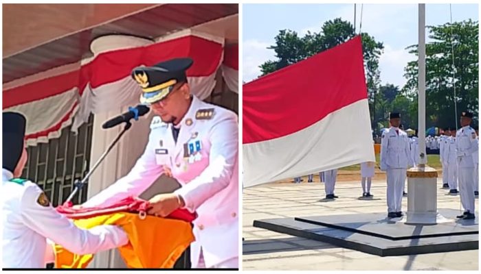 Upacara HUT RI ke-80 di Labuhanbatu Selatan Berlangsung Sukses, Bupati Fery Sahputra Bertindak sebagai Irup