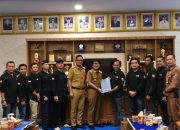 Bupati Lampung Utara Terima Audiensi PD IWO, Dorong Sinergi Informasi Publik