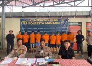 Polresta Manado Ungkap Deretan Kasus Kriminal Sepanjang Juli 2025: TPPO, Kekerasan Seksual, dan Penggelapan
