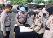 Kapolresta Manado Pimpin Sertijab Pejabat Utama dan Kapolsek Jajaran, Dorong Penyegaran Organisasi Polri