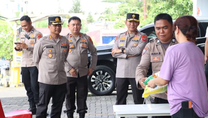 Kapolresta Manado Dampingi Wakapolda Sulut Pantau Gerakan Pangan Murah, Dorong Stabilitas Harga dan Keamanan Publik