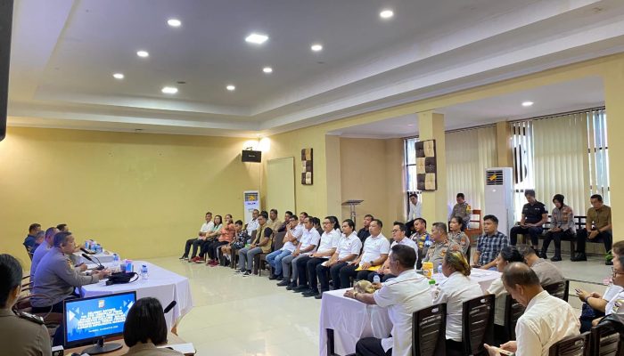 Polresta Manado Jadi Tuan Rumah Penelitian STIK Lemdiklat Polri tentang Preventive Policing dalam Penanganan Korupsi