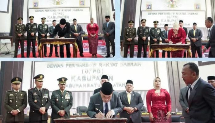 Wabup Syahdian Purba Hadiri Paripurna Pengesahan RPJMD Labusel 2025–2029