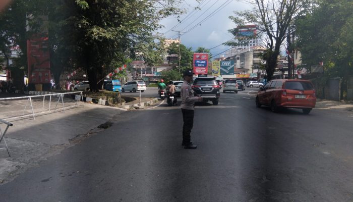 Polsek Sario Laksanakan Pos Cakalang untuk Cegah Kemacetan dan Pelanggaran Lalu Lintas