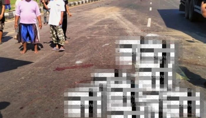 Dua Pengendara Motor Tewas dalam Kecelakaan di Jalur Pantura Sukra, Indramayu