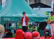 Car Free Day Aceh Barat Meriah Meski Gerimis, Hadiah Umrah dan Motor Listrik Jadi Daya Tarik