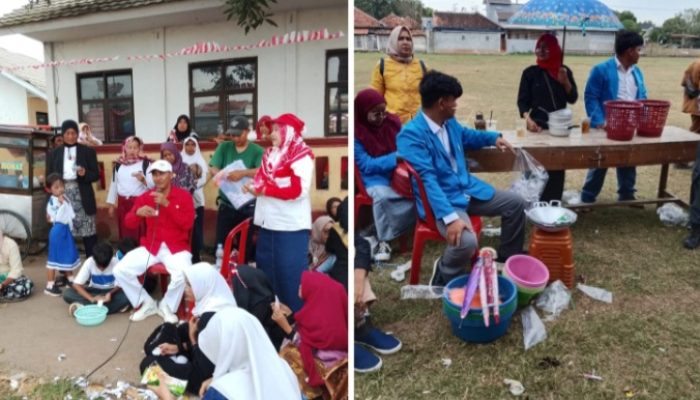 Kepala Desa Dukuh Ade Bagikan Doorprize Gratis untuk Peserta Karnaval HUT RI ke-80