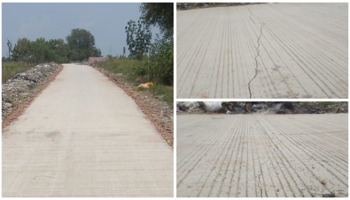 Belum Seumur Jagung Sudah Retak: Proyek Jalan Aspirasi Dewan di Desa Muntur Tuai Sorotan Warga