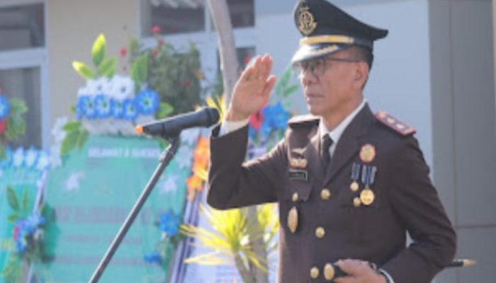 Kejari Dompu Gelar Harlah ke-80 Kejaksaan RI Secara Khidmat