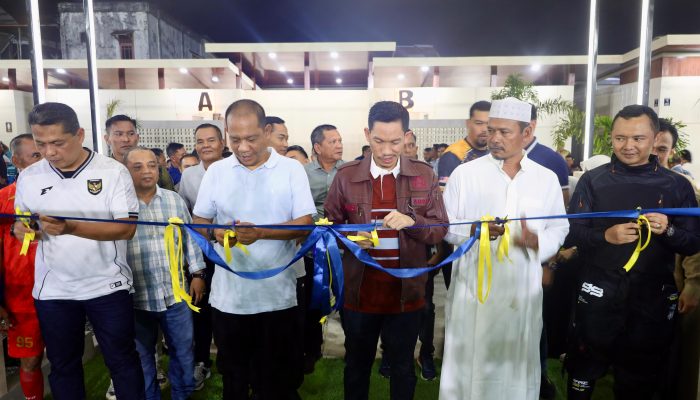 Bupati Aceh Barat Resmikan Lapangan Mini Soccer Bumi Teuku Umar: Simbol Kemajuan Meulaboh