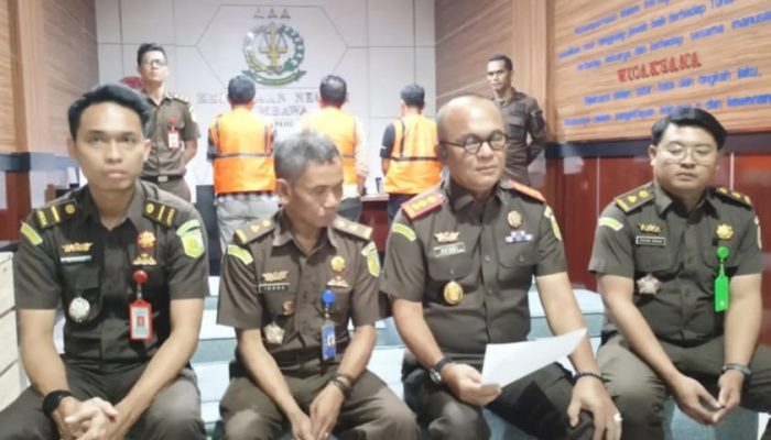 Dugaan Korupsi Rp540 Juta, Kades Desa Jorok dan Ketua LPM Utan Ditahan Kejari Sumbawa