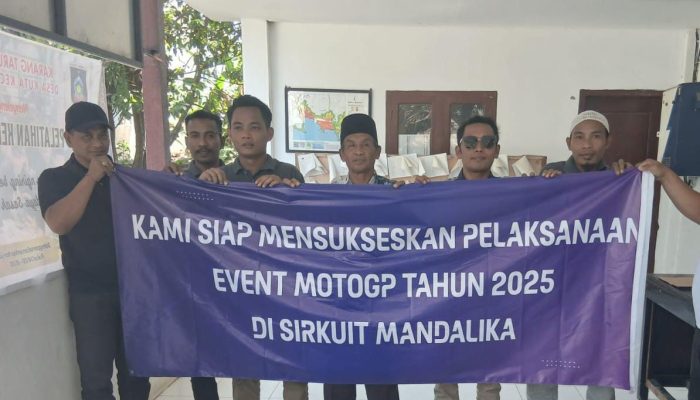 Karang Taruna Desa Kuta Siap Sukseskan MotoGP Mandalika 2025
