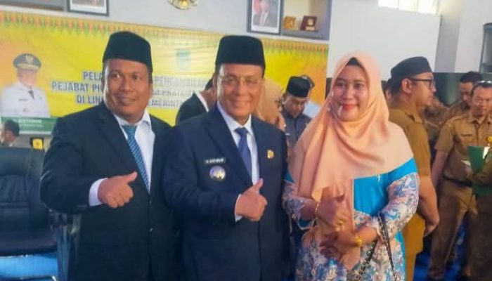 Bupati Rokan Hilir Lantik 41 Pejabat Baru, Zulfikar, S.AP Resmi Jabat Sekcam Bagan Sinembah