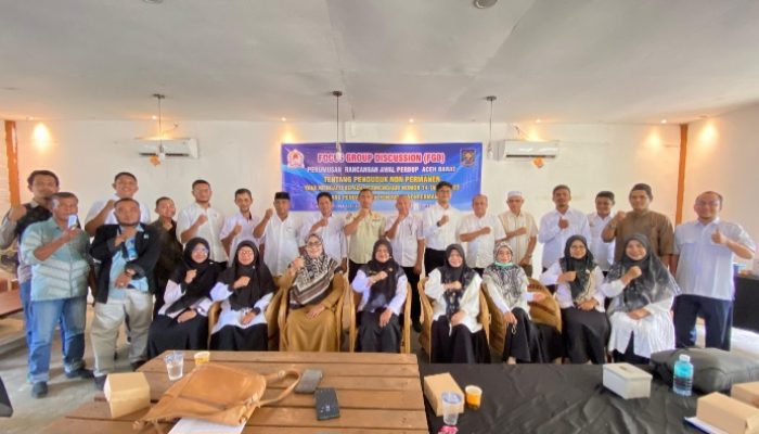 Aceh Barat Gelar FGD Penyusunan Perbup Penduduk Non Permanen, Dorong Tata Kelola Data yang Akurat