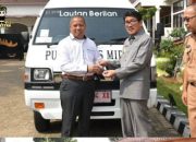 BPRS Syariah Kotabumi Dukung Puskesmas Mider dengan Bantuan Mobil