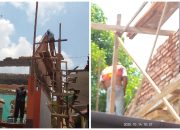 Proyek Revitalisasi SMPN 1 Losarang Diduga Langgar K3, Pekerja Tak Gunakan APD