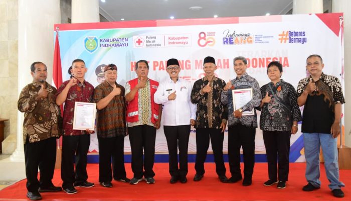 PMI Indramayu Rayakan HUT ke-80 dan Launching Bulan Dana 2025: Menyalakan Semangat Kemanusiaan