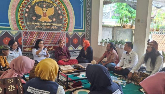 Kemenkumham NTB Bahas Perlindungan Kekayaan Intelektual Komunal Bersama Sekber Warisan Budaya