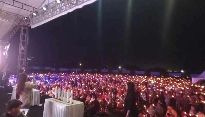 KKR Kota Bitung 2025 Bersama Pastor Andi Simon: Ribuan Jemaat Rasakan Lawatan Rohani di Stadion Dua Saudara