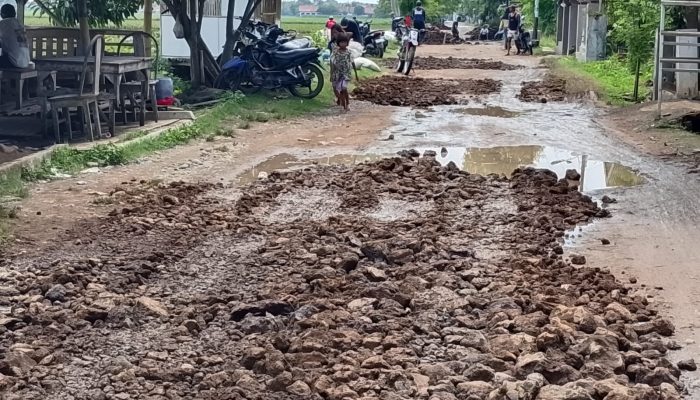 Jalan Kabupaten di Desa Langensari Akhirnya Dibeton Setelah Puluhan Tahun Dinanti Warga