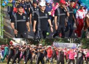 HUT KORPRI ke-54 Lampung Utara: Ribuan ASN Meriahkan Jalan Sehat, Senam Pagi, dan Aksi Sosial