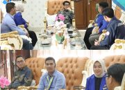 Bupati Lampung Utara Terima Kunjungan PMII, Bahas Sinergi dan Pelantikan Pengurus Baru 2025–2026