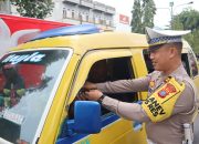OPS Zebra Toba 2025, Polres Langkat Gencarkan Edukasi Humanis di Jalan Raya