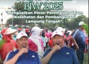 Wakil Bupati Hadiri Gebyar Senam BJW di Kalirejo, GOW dan Perwosi Ajak Masyarakat Berolahraga Rutin