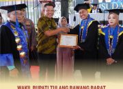 Dukung Pendidikan Syariah, Wakil Bupati Tubaba Turut Meriahkan Wisuda ke-2 STES Tunas Palapa