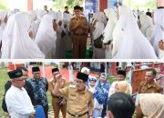 Bupati Lampung Utara Hadiri Pengajian Akbar BKMT Abung Tinggi Peringatan Isra Mi’raj