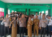 Kapolsek Rawa Jitu Selatan Tanamkan Nilai Kepemimpinan kepada Siswa SMA Negeri 1 Rawa Jitu Selatan