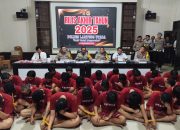 Konferensi Akhir Tahun, Polres Lampung Utara Ungkap Ratusan Kasus Kriminal