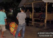 Patroli Dini Hari, Brigpol Rolis Aditia Pastikan Kampung Lingai Aman dan Terkendali