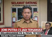Kasus ITE dan Pasal 167 KUHP, Joni Putra Cs Ditetapkan Tersangka