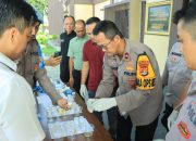 Tes Urine Mendadak Polres Tubaba, Kapolres Pastikan Personel Bebas Narkoba