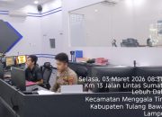 Respons Cepat Tanpa Henti, Polres Tulang Bawang Jawab 100% Panggilan 110