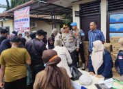 Jelang Idul Fitri, Polres Lampung Utara Adakan Pasar Murah